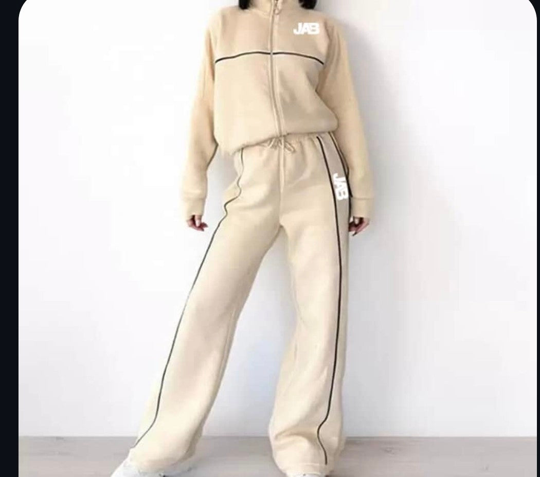 Ladies Crop Tracksuit