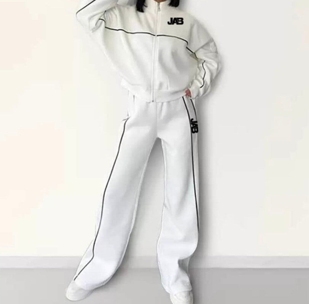 Ladies Crop Tracksuit