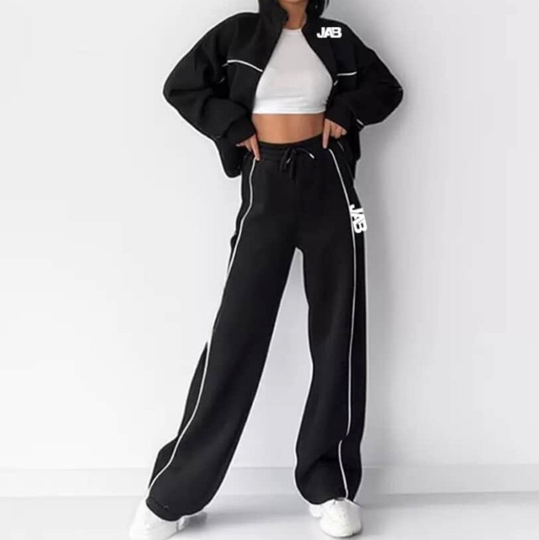 Ladies Crop Tracksuit